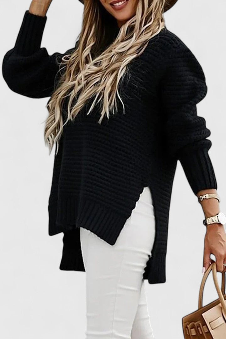 Ysolde | Trendy Slit Women's Sweater