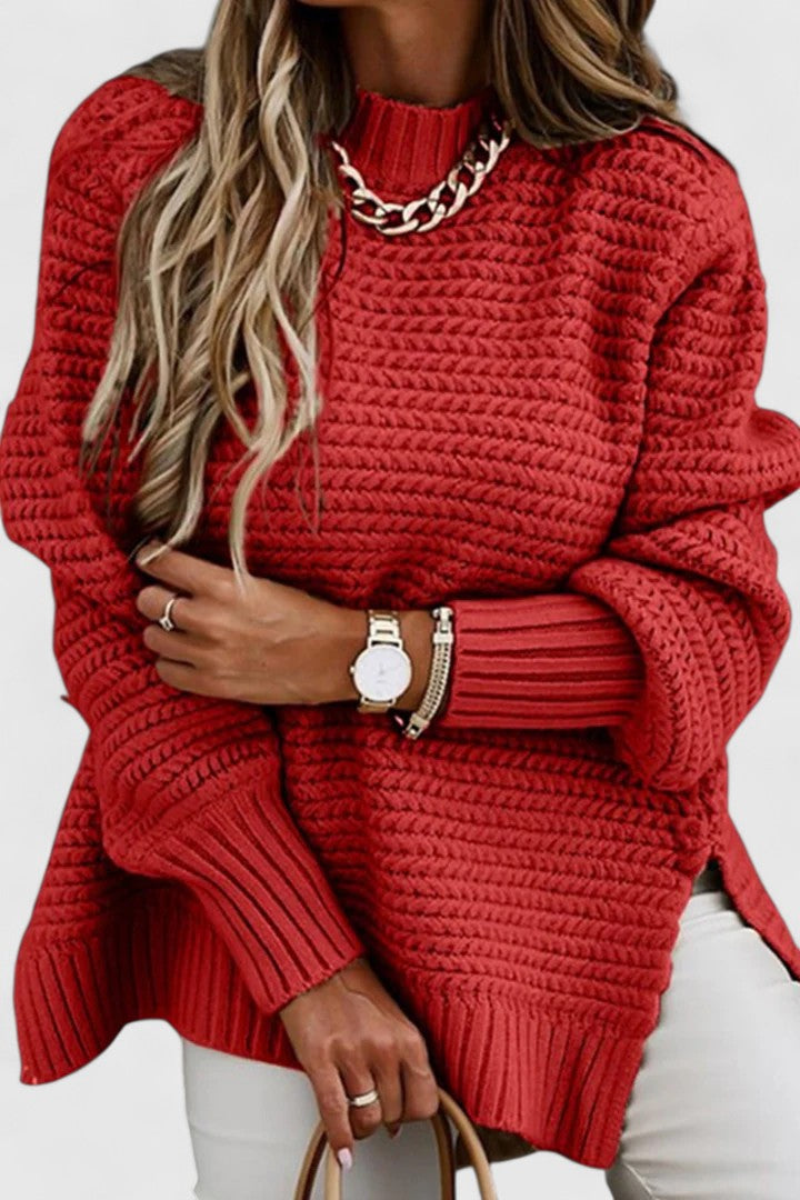 Ysolde | Trendy Slit Women's Sweater
