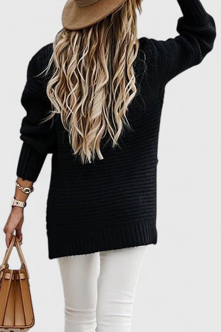 Ysolde | Trendy Slit Women's Sweater