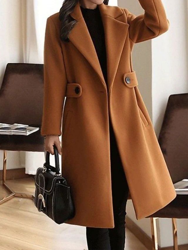 Eleanor | Tailored Trench Coat with Waist Belt for Winter