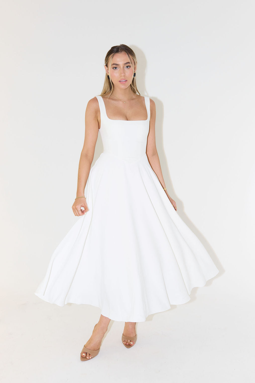 Anastasia | Square-Neck Women's Party Dress
