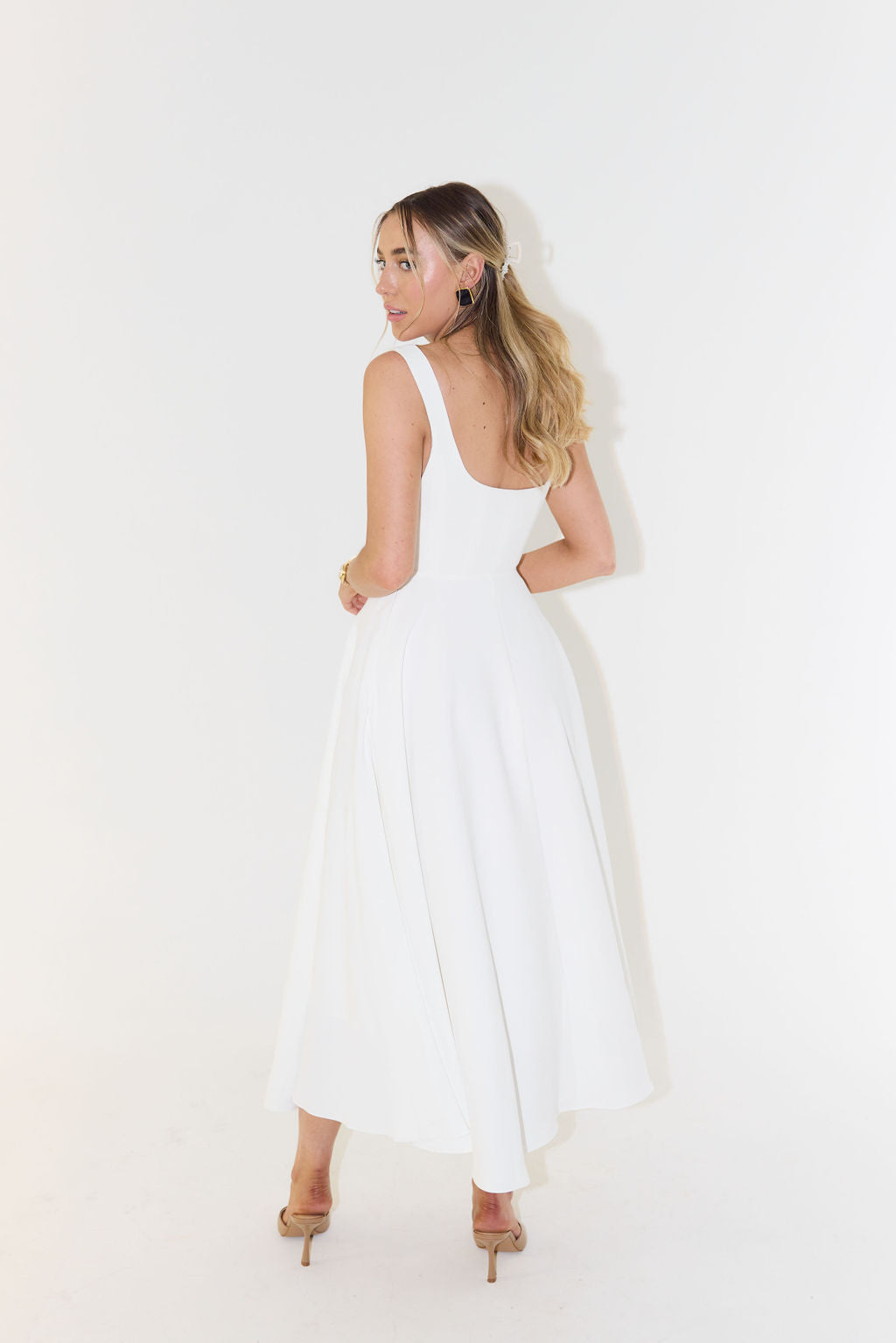 Anastasia | Square-Neck Women's Party Dress