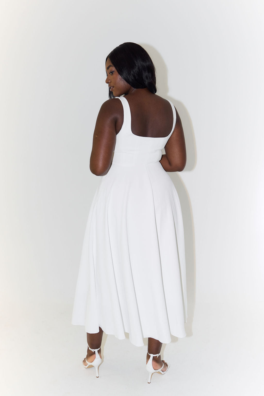 Anastasia | Square-Neck Women's Party Dress