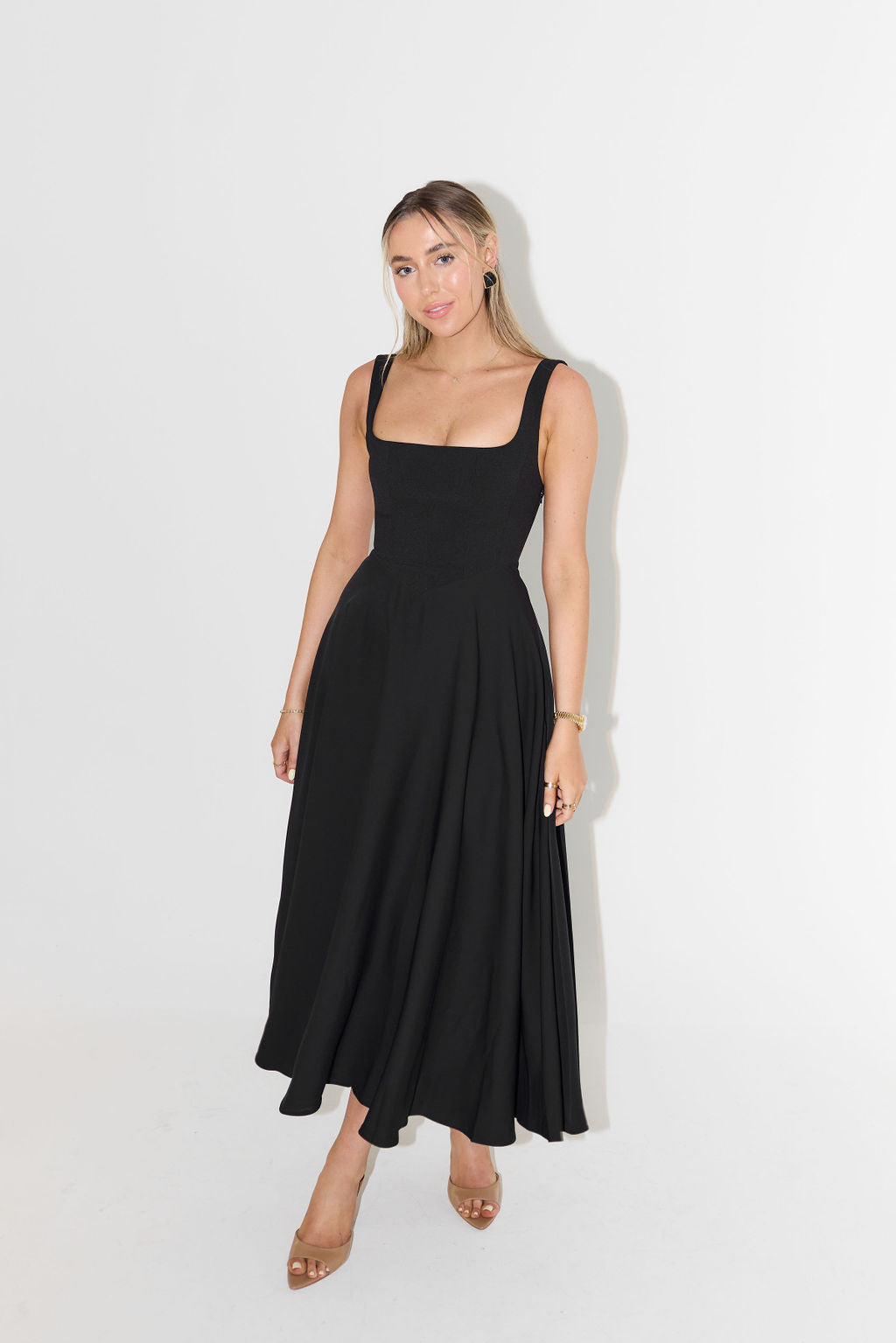 Anastasia | Square-Neck Women's Party Dress