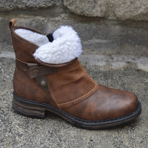 Sienna | Cosy Fleece-Lined Ankle Boots