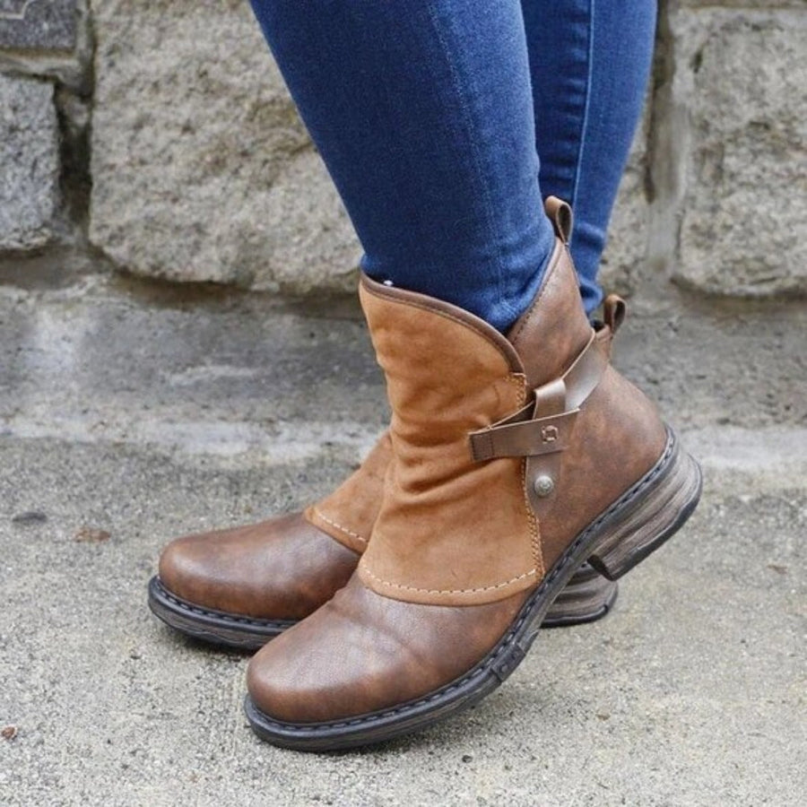 Sienna | Cosy Fleece-Lined Ankle Boots