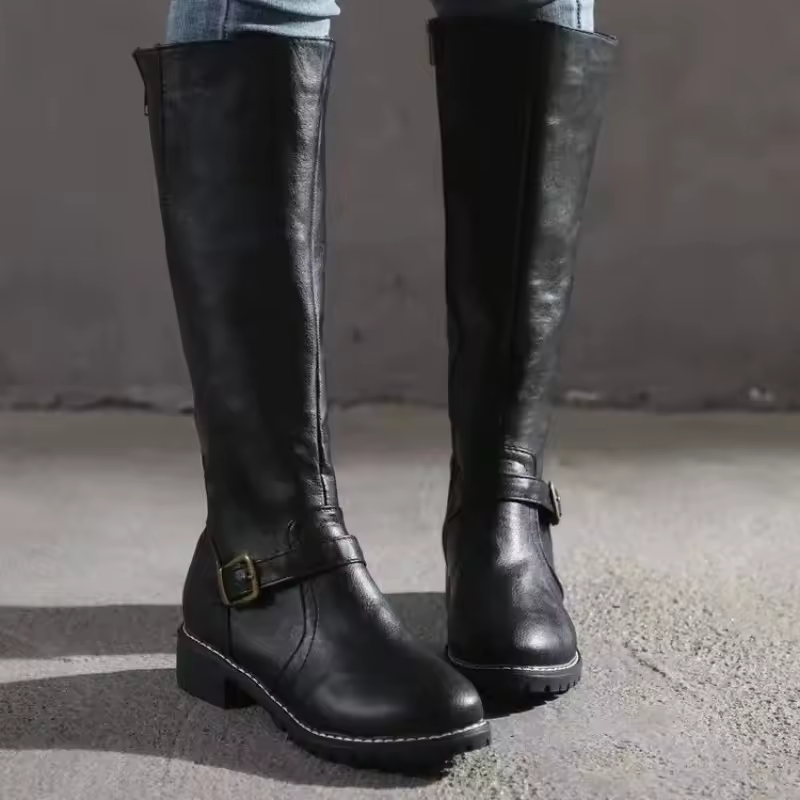 Delphine | Classic Knee High Riding Boots