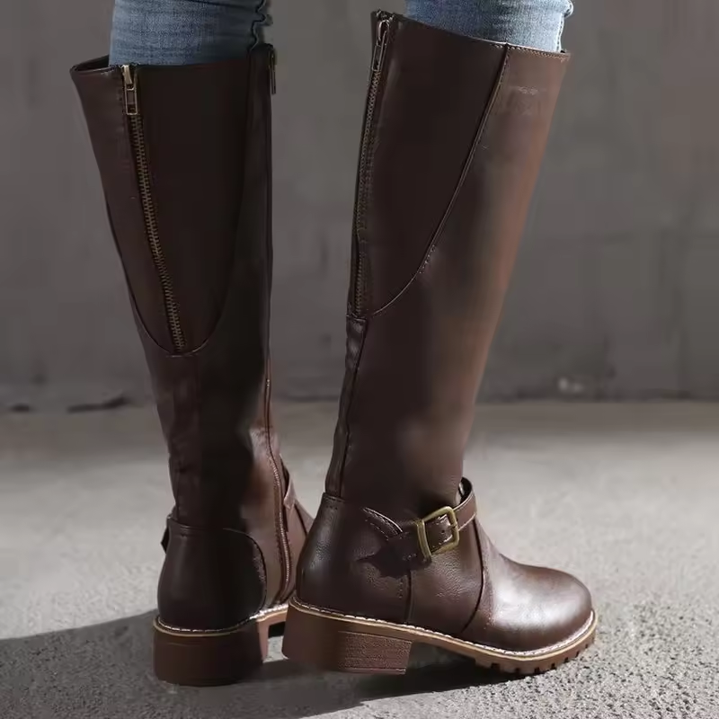 Delphine | Classic Knee High Riding Boots