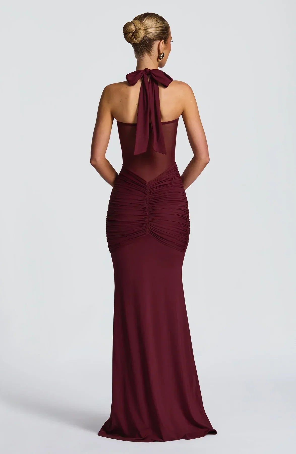 Yolanda | Fitted Winter Women's Wedding Guest Dress