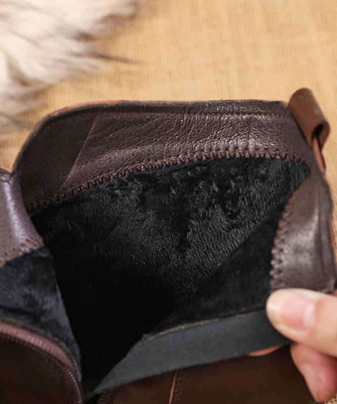 Sasha | Polished Leather Ankle Boots