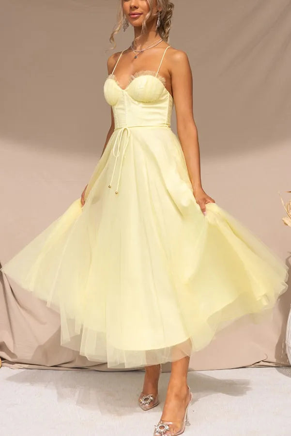 Lucienne | Corset Tulle Women's Party Dress