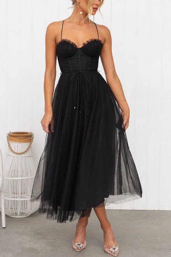 Lucienne | Corset Tulle Women's Party Dress