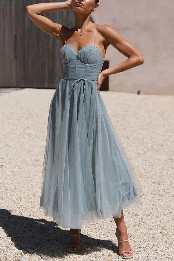Lucienne | Corset Tulle Women's Party Dress