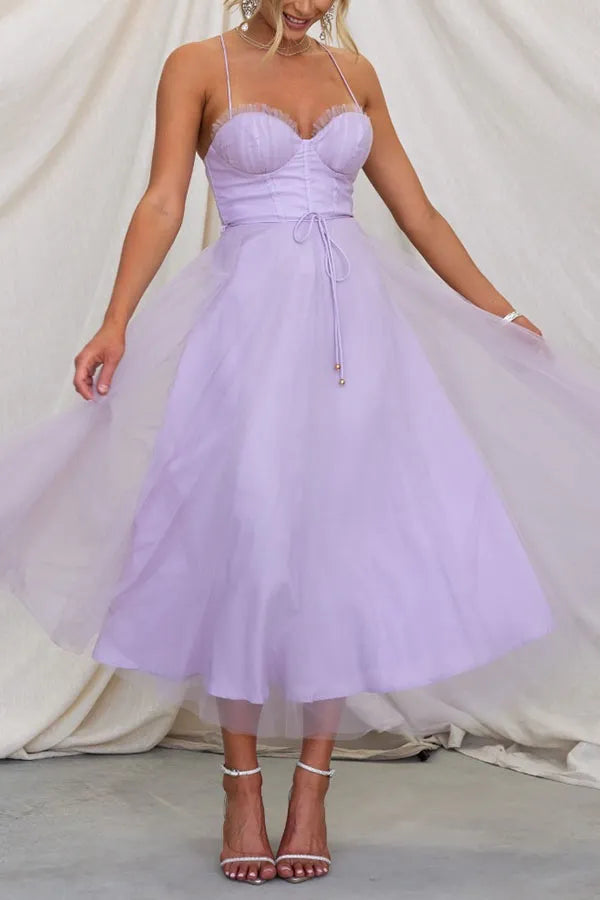 Lucienne | Corset Tulle Women's Party Dress