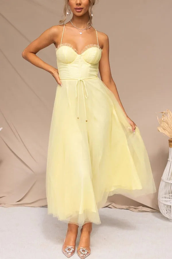 Lucienne | Corset Tulle Women's Party Dress