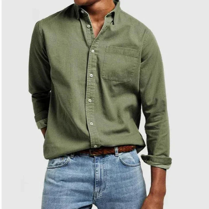 Oliver | Signature Cotton Tailored Shirt