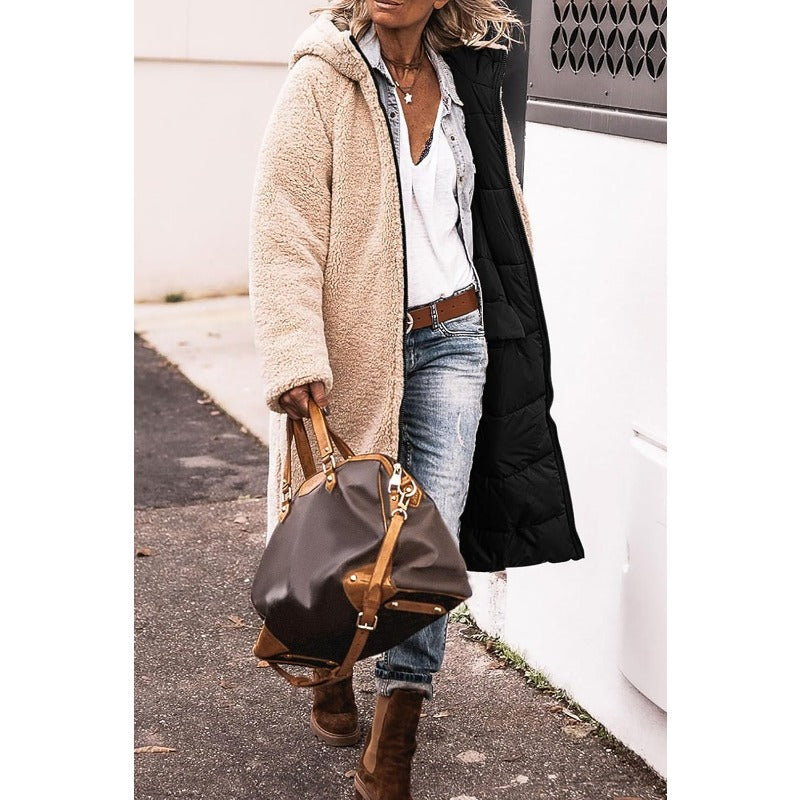Helena | Long Hooded Down Puffer Winter Coat for Cold-Weather