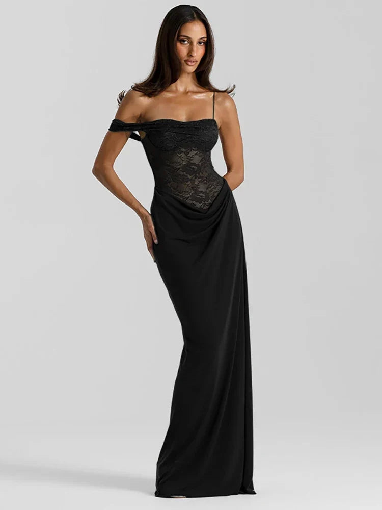 Lavinia | Off-Shoulder Lace Women's Evening Dress