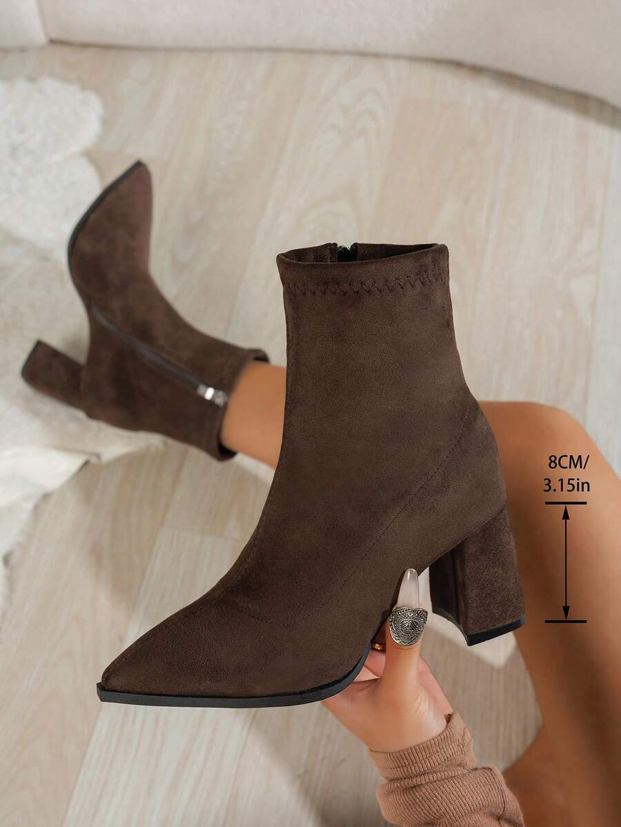 Tess | Sleek Pointed Toe Ankle Boots