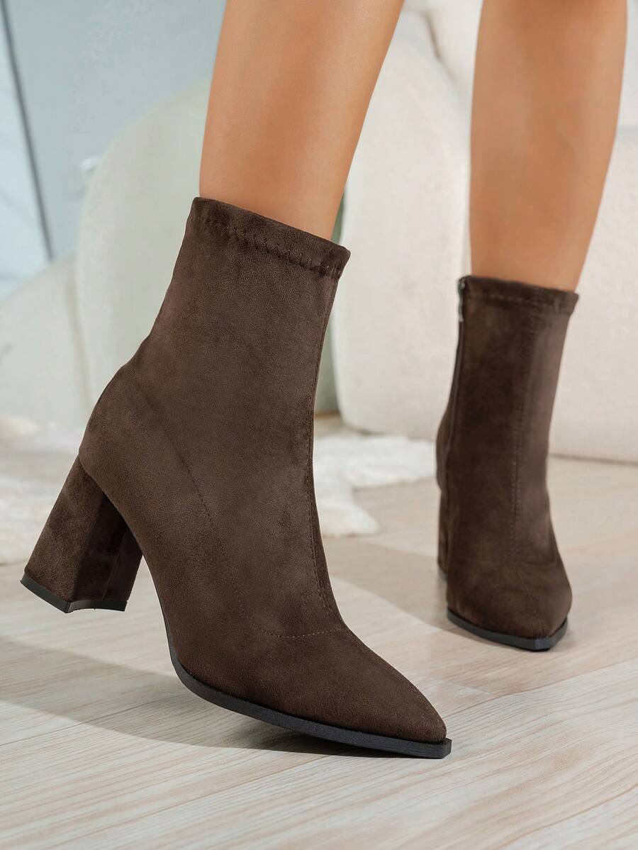 Tess | Sleek Pointed Toe Ankle Boots