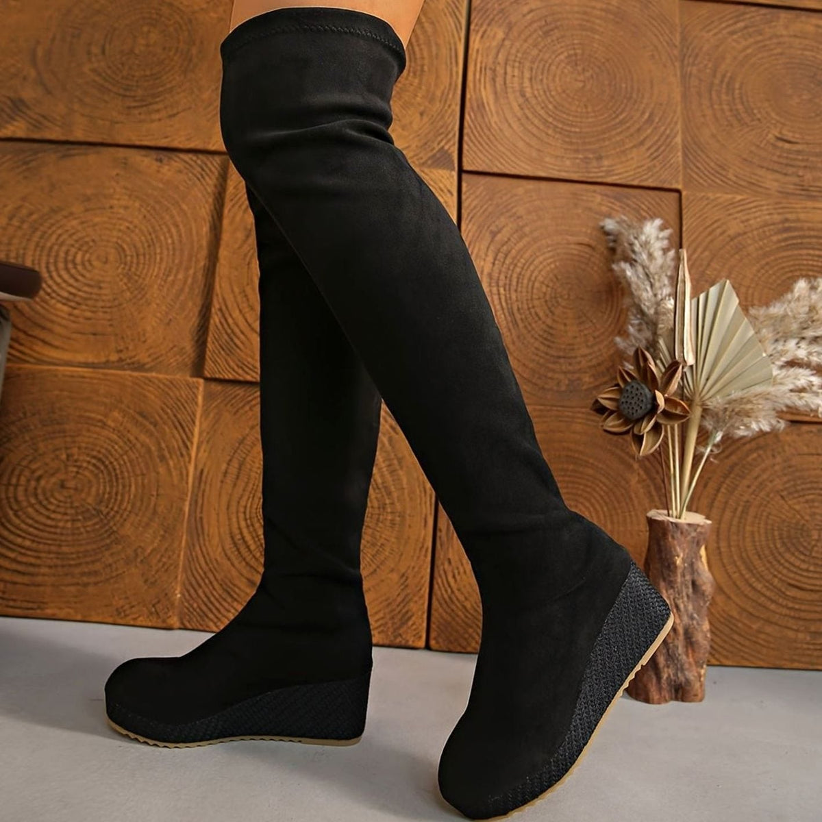 Noor | Sleek Over the Knee Boots