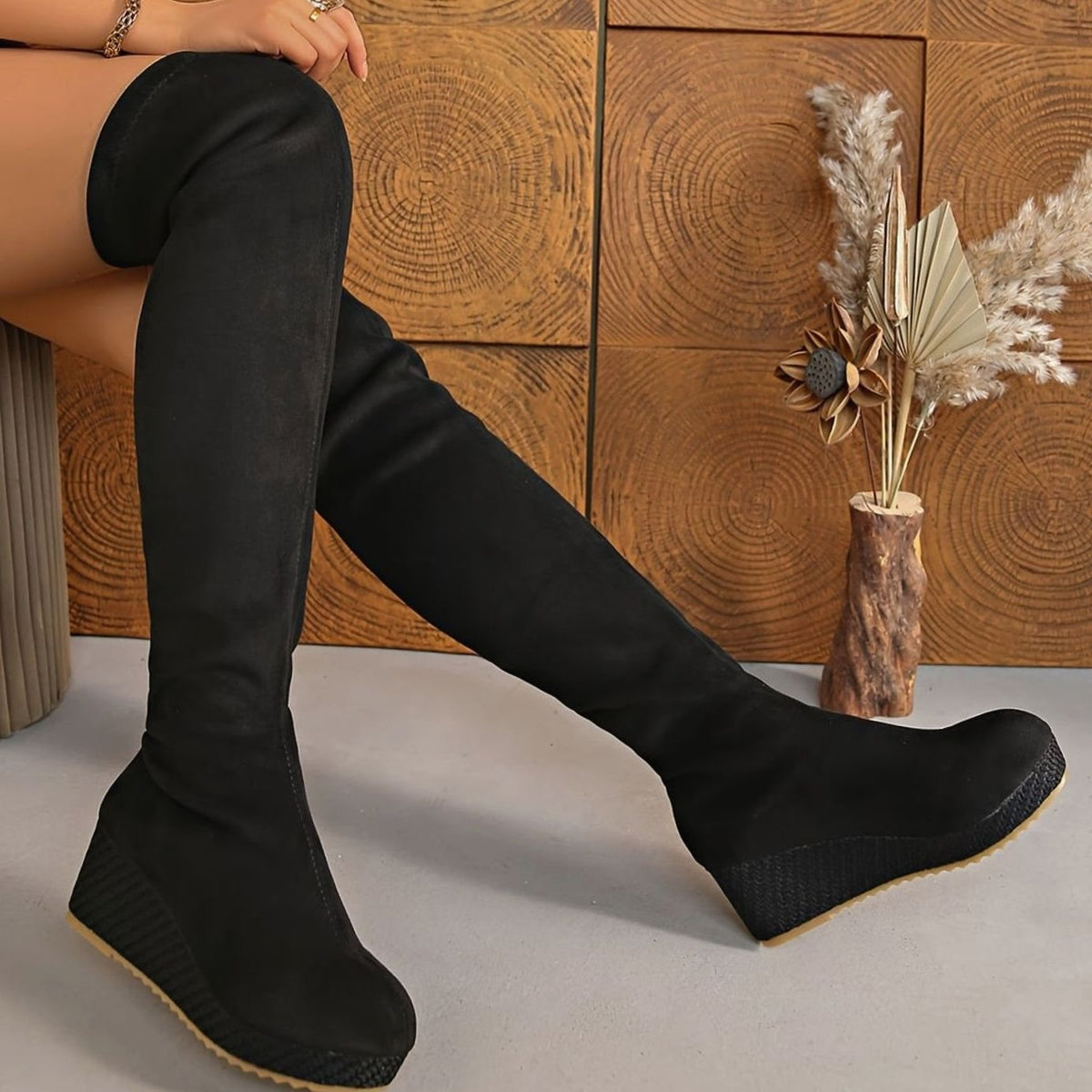 Noor | Sleek Over the Knee Boots