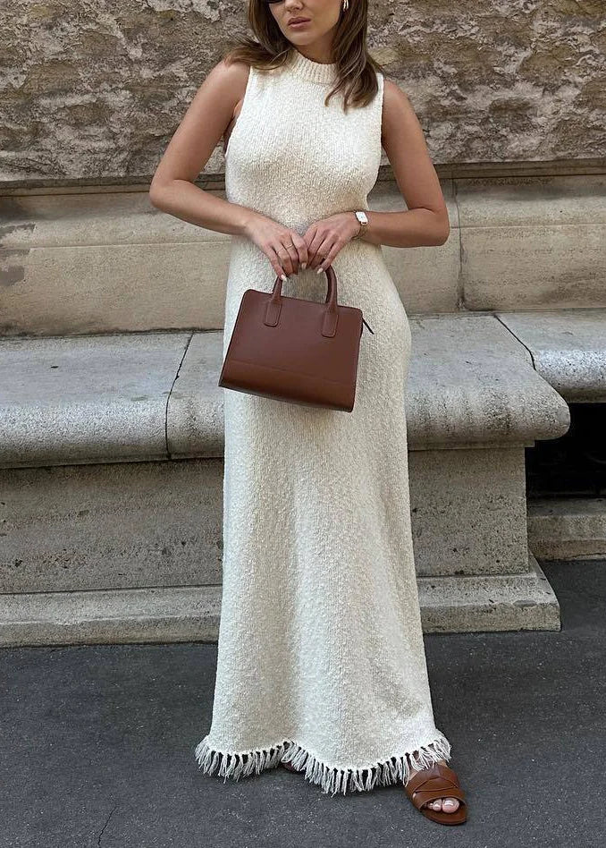Vivienne | Fringe Knit Women's Party Dress