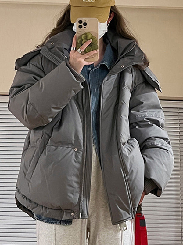Kaia | Oversized Hooded Puffer Jacket
