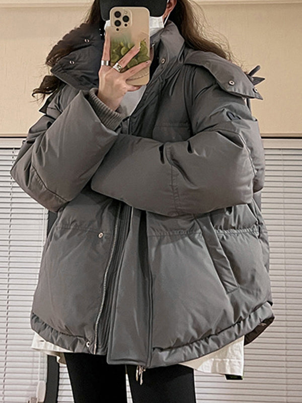 Kaia | Oversized Hooded Puffer Jacket