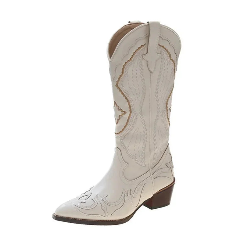 Portia | Bold Autumn Western Cowboy Boots