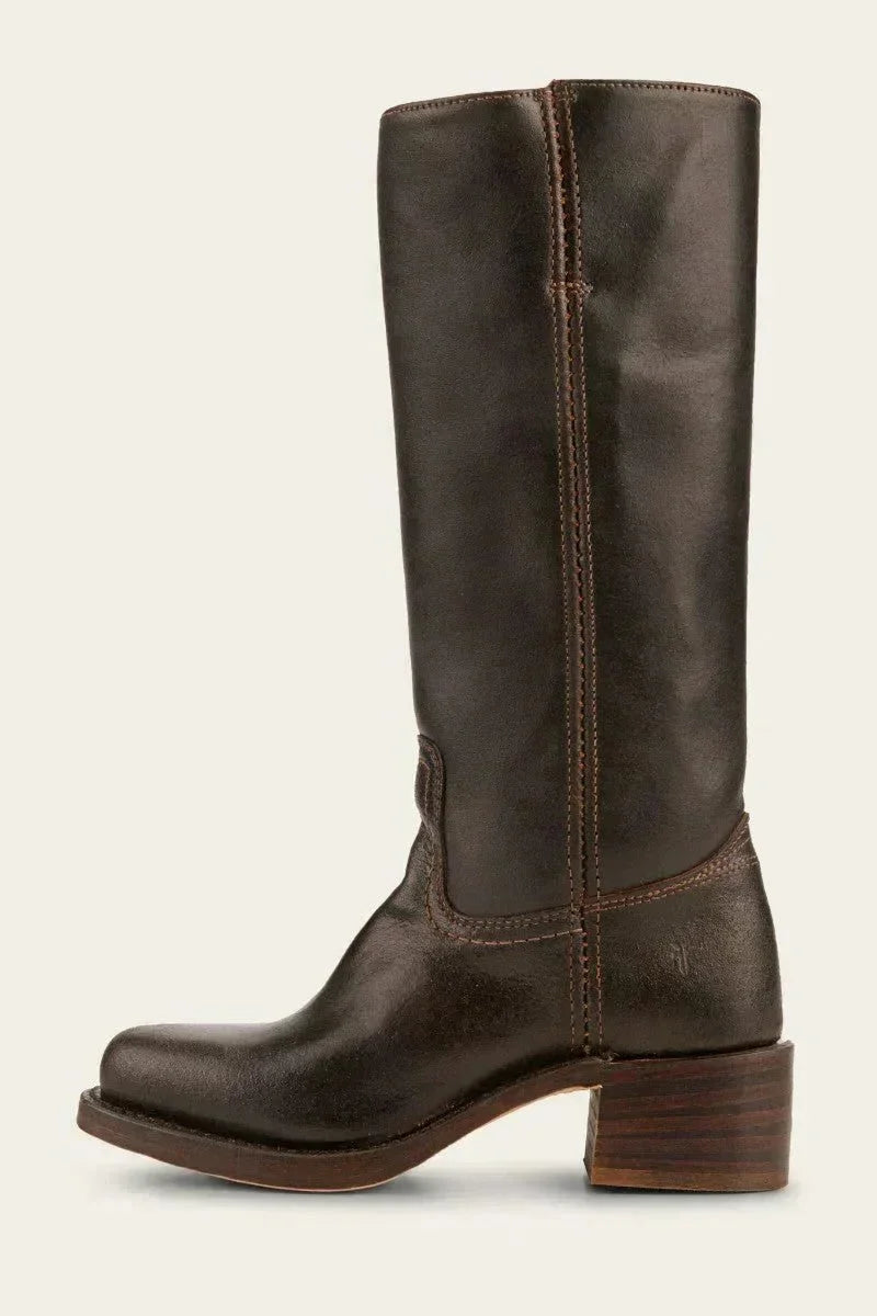 Leonie | Leather and Suede Women Knee High Boots for Winter