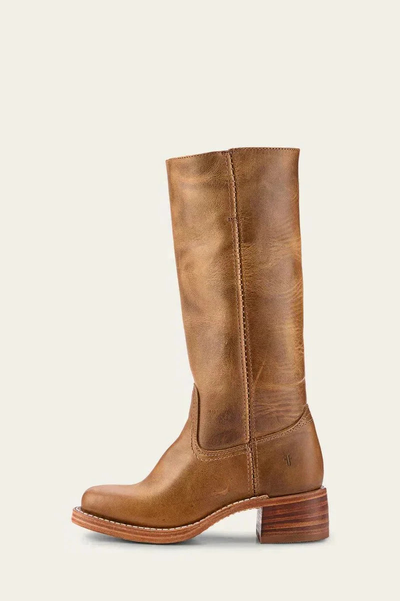 Leonie | Leather and Suede Women Knee High Boots for Winter