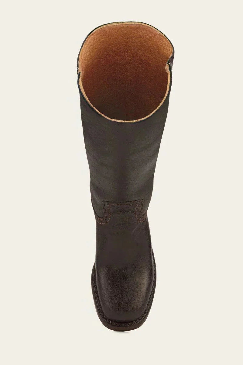Leonie | Leather and Suede Women Knee High Boots for Winter