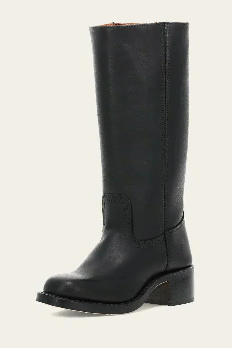 Leonie | Leather and Suede Women Knee High Boots for Winter