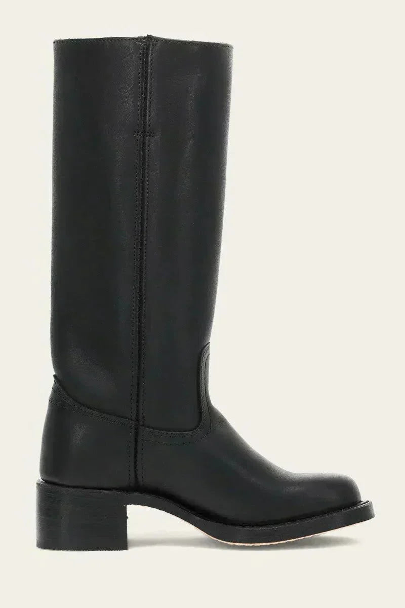 Leonie | Leather and Suede Women Knee High Boots for Winter