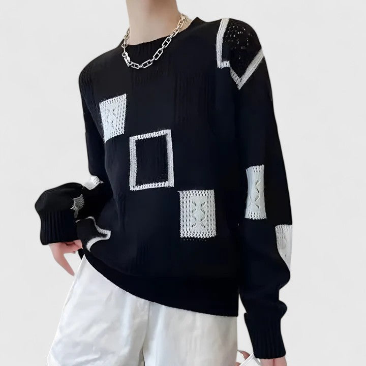 Rozalind | Openwork Knit Women's Sweater