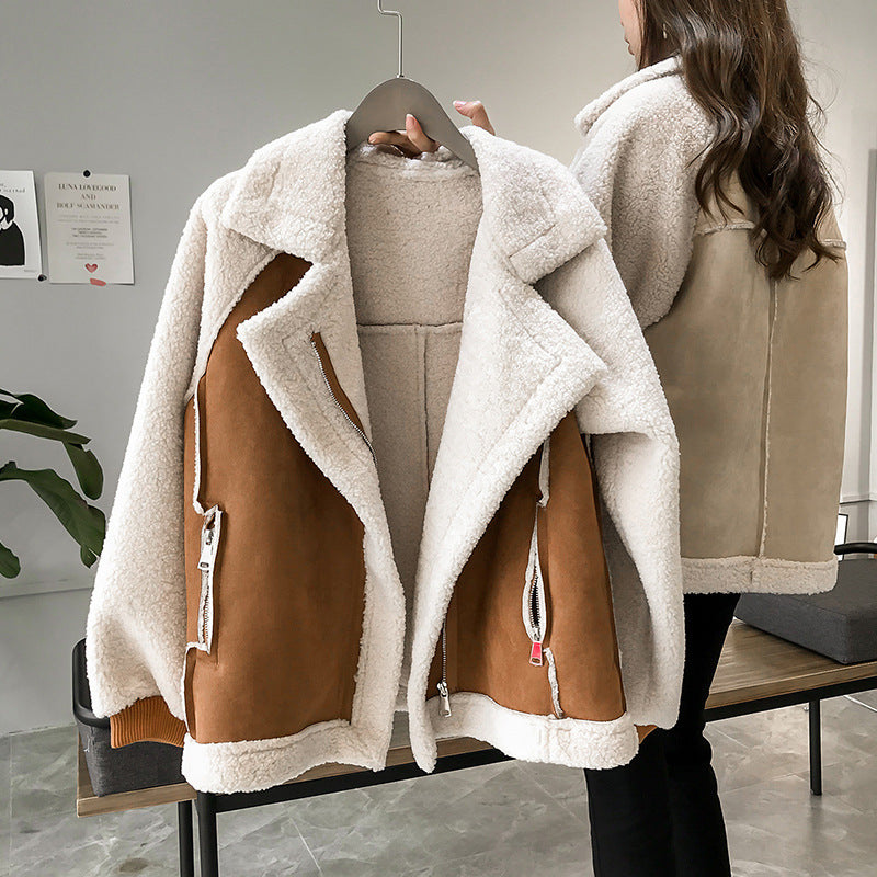 Guinevere | Sherpa Aviator Jacket