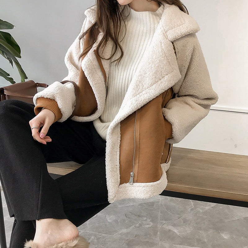 Guinevere | Sherpa Aviator Jacket