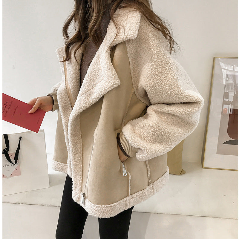 Guinevere | Sherpa Aviator Jacket
