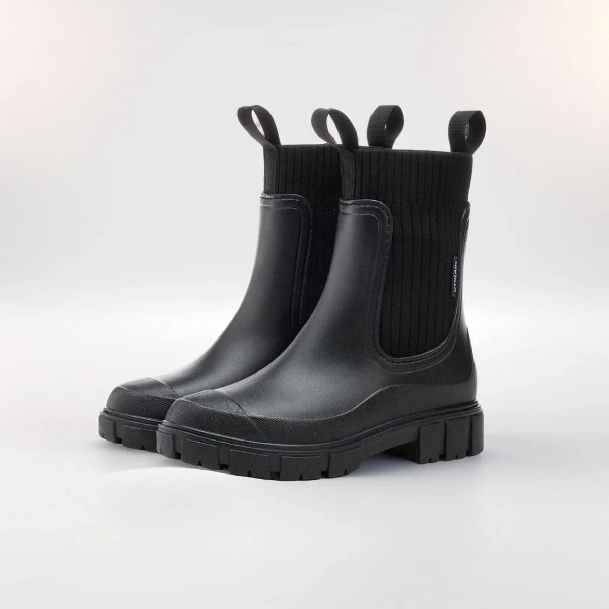 Skye | Cosy Ribbed Cuff Ankle Boots