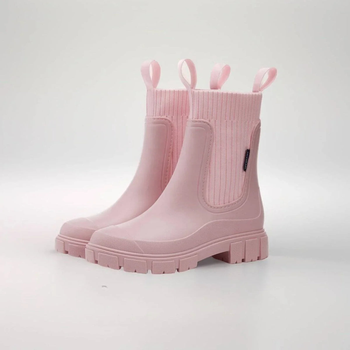 Skye | Cosy Ribbed Cuff Ankle Boots