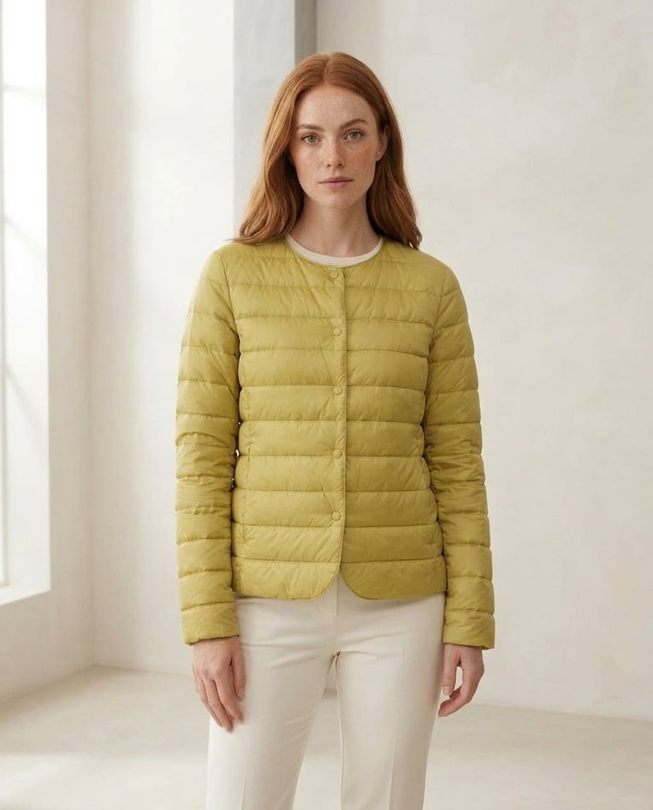 Isla | Effortless Tailored Women's Quilted Jacket for Winter
