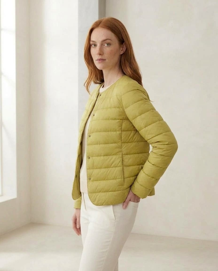 Isla | Effortless Tailored Women's Quilted Jacket for Winter