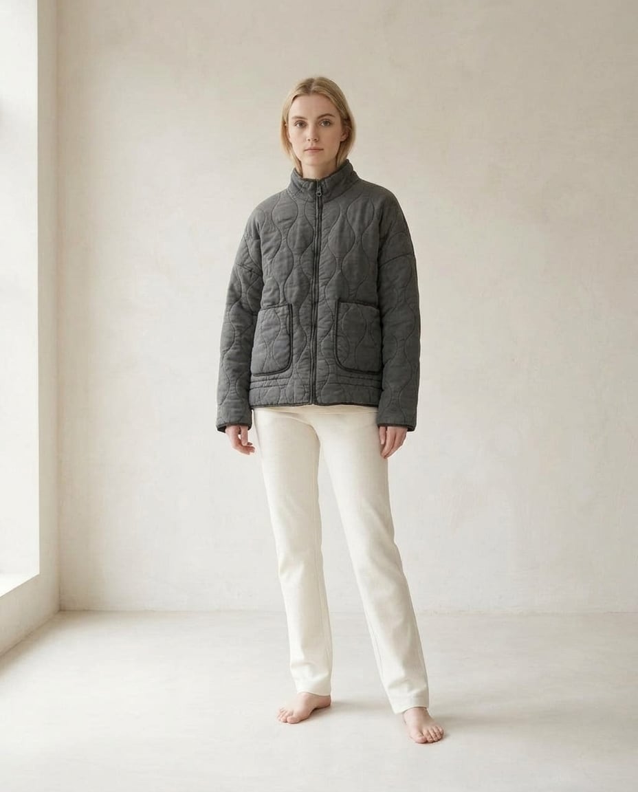 Lily | Understated Tailored Women's Quilted Jacket for Winter