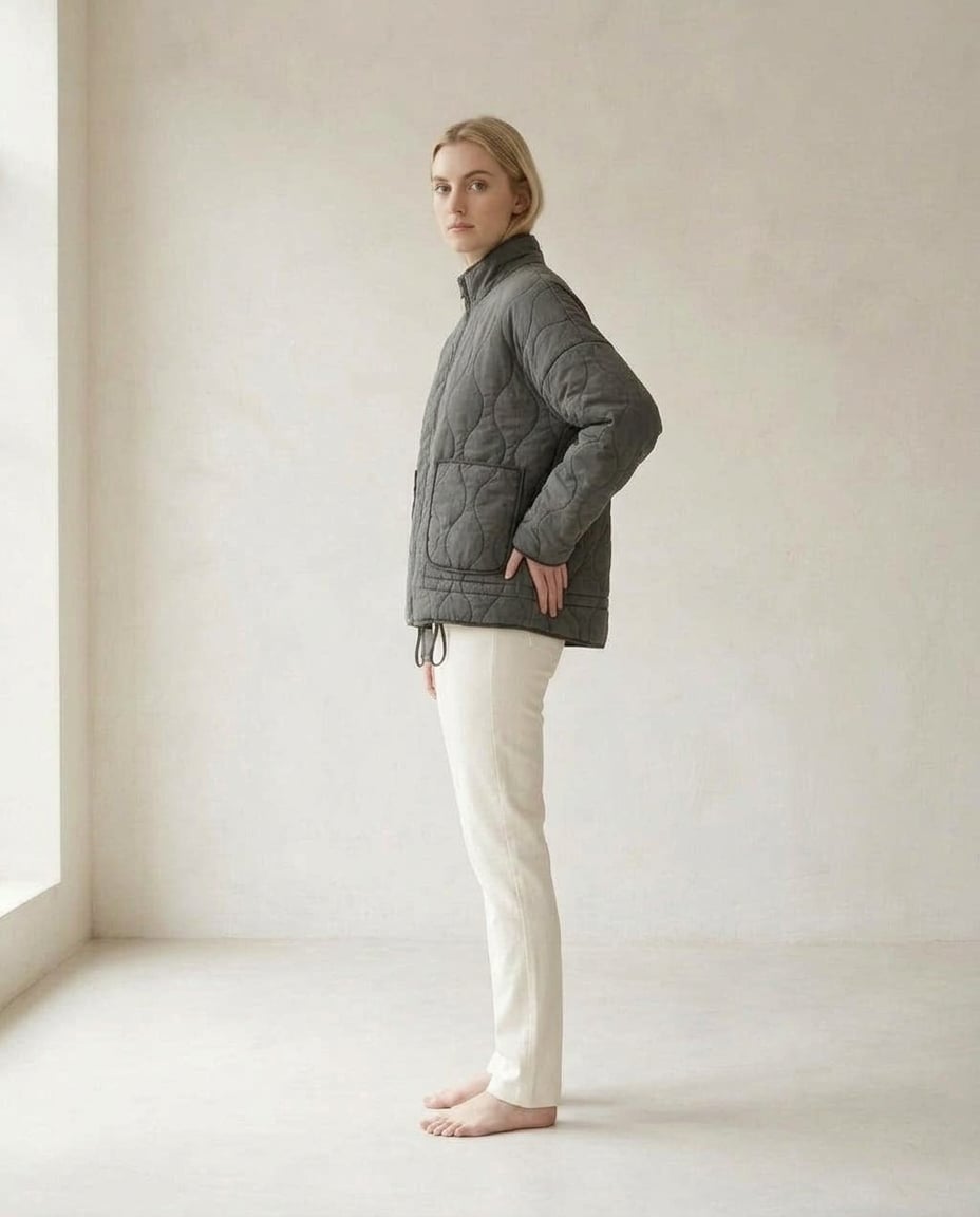 Lily | Understated Tailored Women's Quilted Jacket for Winter