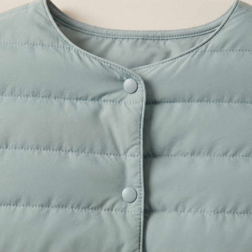 Maya | Cropped Collarless Women's Quilted Jacket for Winter