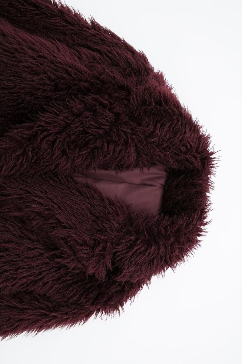 Marisela | Shaggy Faux Fur Women's Coat for Winter