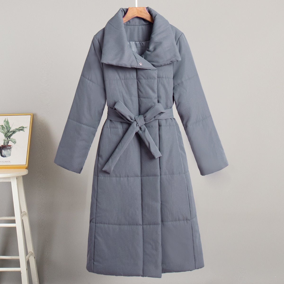 Savandra | Standing-Collar Cotton Women's Winter Coat for Cold-Weather