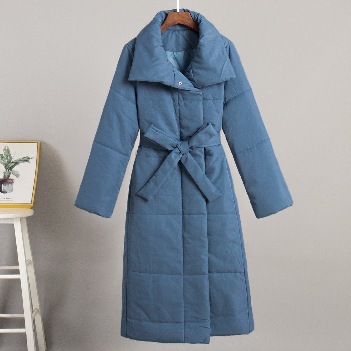 Savandra | Standing-Collar Cotton Women's Winter Coat for Cold-Weather