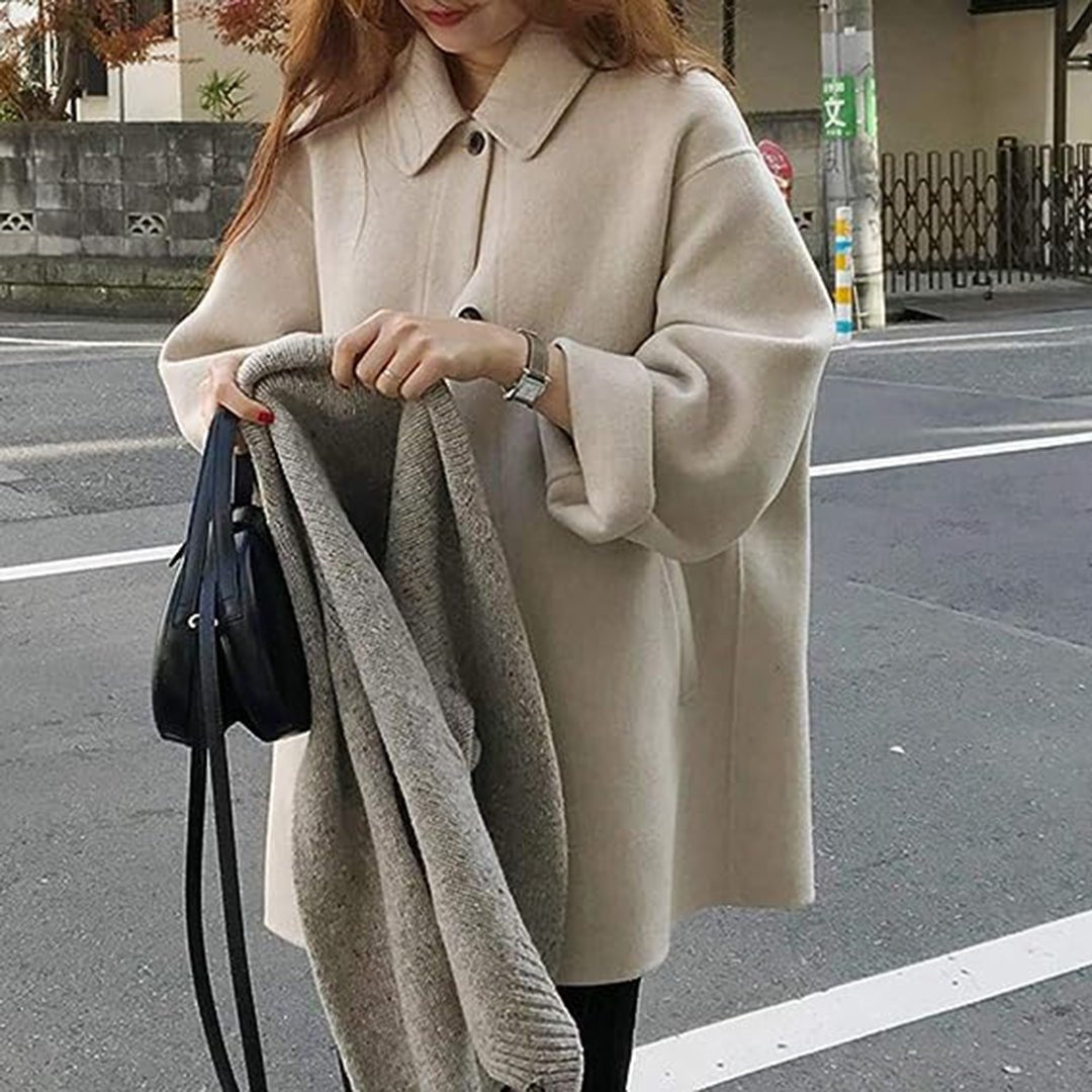 Josefin | Cosy Button-Closure Women's Coat